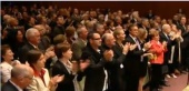 Bayreuth Konzert. Standing ovations